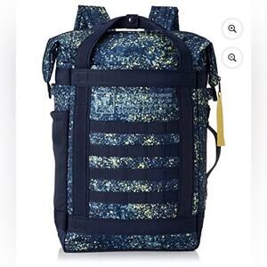Under Armour Project Rock Box Duffle Backpack in Blue Camo